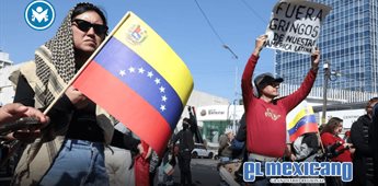 Manifestantes protestan en CDMX por bombardeo estadounidense y detenci&oacute;n de Maduro