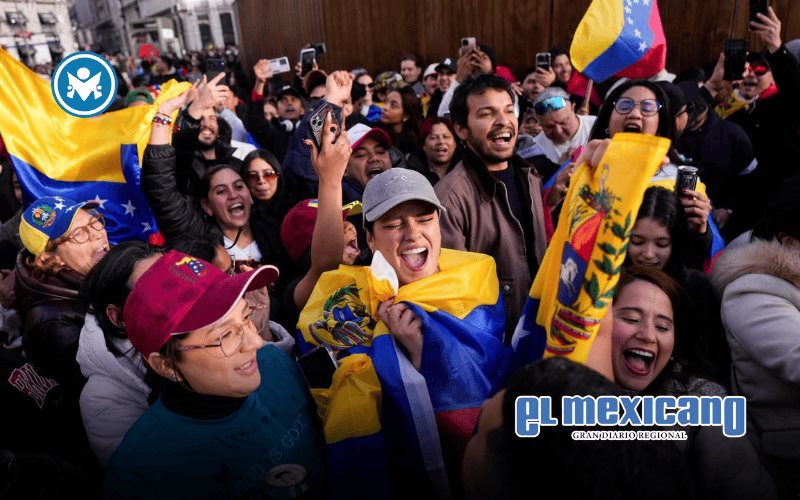 Se respira libertad: Venezolanos festejan la ca&iacute;da de Nicol&aacute;s Maduro