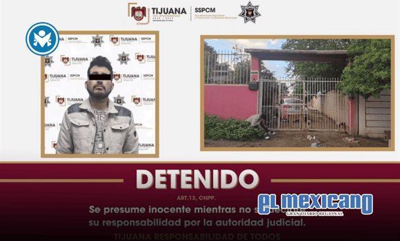 Asegura Polic&iacute;a Municipal de Tijuana a hombre por presunta omisi&oacute;n de cuidados tras ataque de perros a menor