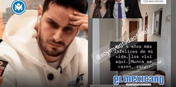 Adrián Marcelo vuelve viral su mensaje: "Los 4 años más infelices de mi vida" Adrián Marcelo vuelve viral su mensaje: "Los 4 años más infelices de mi vida"