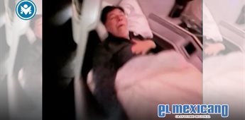 Noro&ntilde;a se viraliza por foto durmiendo en avi&oacute;n tras viaje a Roma