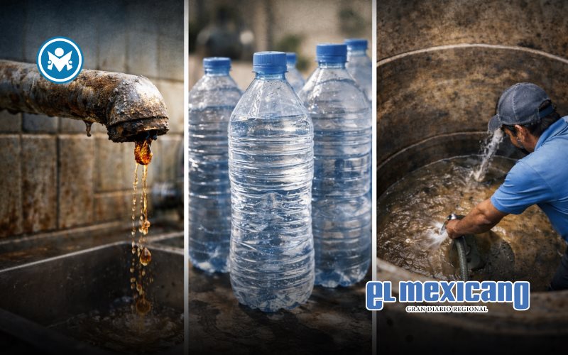 La crisis silenciosa del agua potable en M&eacute;xico: limpia al salir, contaminada al llegar