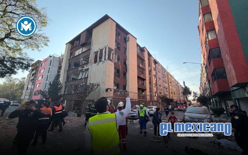 Explosi&oacute;n por acumulaci&oacute;n de gas deja cinco lesionados en la colonia Paseos de Taxque&ntilde;a