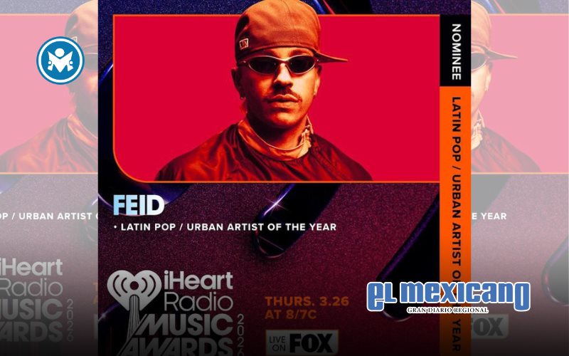 Feid es nominado a iHeartRadio Music Awards por tercera vez