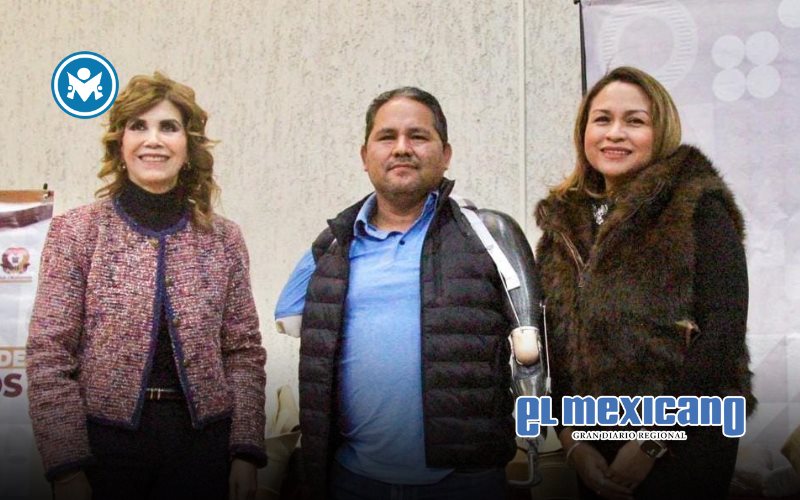 Dan oportunidad a personas con discapacidad con pr&oacute;tesis