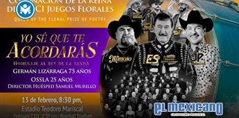 "Yo sé que te acordarás" homenaje a Don Germán Lizárraga, el Rey de la Banda "Yo sé que te acordarás" homenaje a Don Germán Lizárraga, el Rey de la Banda