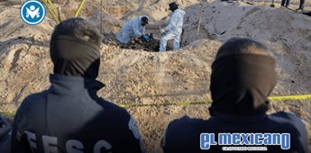 Localizan un cuerpo en la cuarta fosa clandestina de la colonia Miguel Alemán Localizan un cuerpo en la cuarta fosa clandestina de la colonia Miguel Alemán