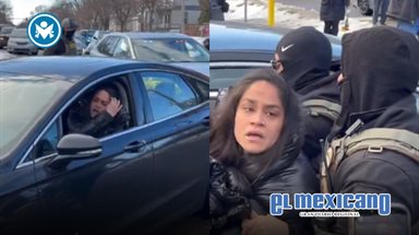 Agentes de ICE sacan a la fuerza a mujer de su auto durante protesta en Minneapolis