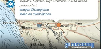 Sismo nocturno de 4.4 sacude Baja California; no se reportan daños Sismo nocturno de 4.4 sacude Baja California; no se reportan daños