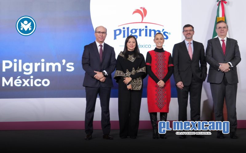 Sheinbaum celebra inversi&oacute;n de 1,300 mdd de Pilgrim&acute;s para fortalecer autosuficiencia alimentaria
