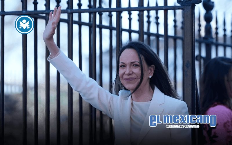 Mar&iacute;a Corina Machado entrega a Trump la medalla de su Nobel de la Paz