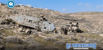 Helicóptero militar israelí cae en Cisjordania durante traslado aéreo Helicóptero militar israelí cae en Cisjordania durante traslado aéreo
