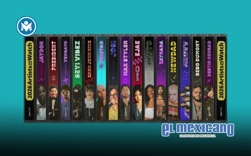 Amazon Music revela su lista "Artists to Watch 2026" con 49 talentos emergentes