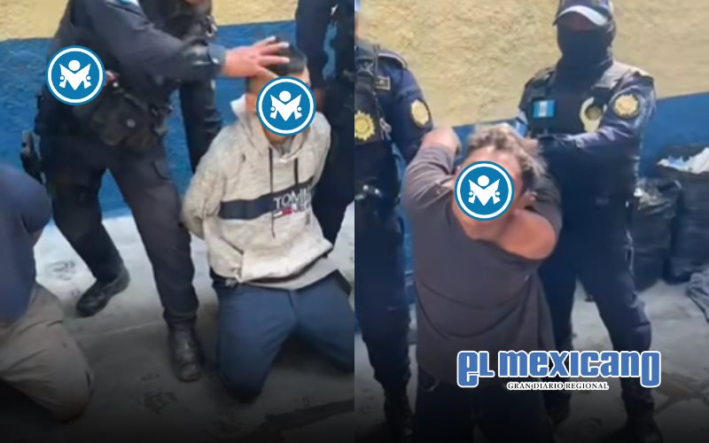 PNC captura a presuntos integrantes del Barrio 18