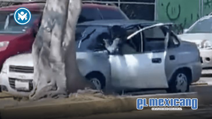 Mujer se colg&oacute; de autom&oacute;vil para evitar que le robaran