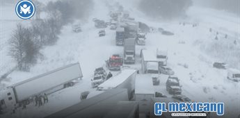 Choque masivo en Michigan involucra más de 100 vehículos durante intensa nevada Choque masivo en Michigan involucra más de 100 vehículos durante intensa nevada