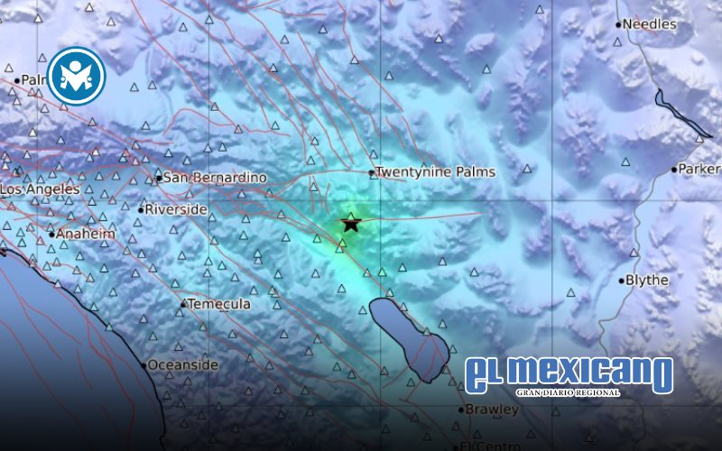 Sismo sacude el sur de California y se siente en amplias zonas del estado