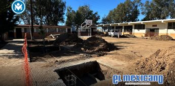 Inician construcción de techado en Escuela Primaria Federico Chapoy Inician construcción de techado en Escuela Primaria Federico Chapoy