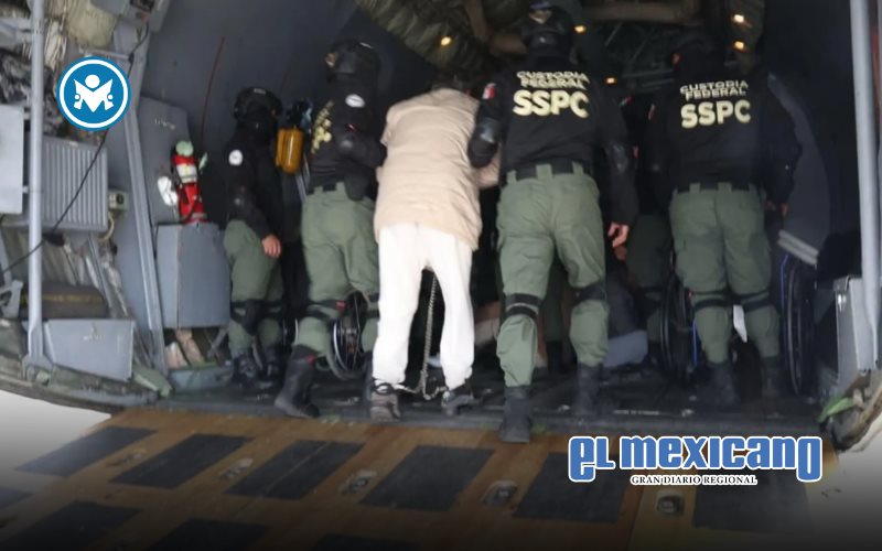 M&eacute;xico traslada a EE.UU. a 37 l&iacute;deres criminales de alto perfil