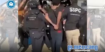 Autoridades federales trasladan por aire a "El Botox" tras su captura en Santa Ana Amatl&aacute;n