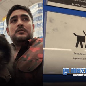 Ed&uacute;quese: Mujer enfrenta a joven por llevar a su perro a un supermercado