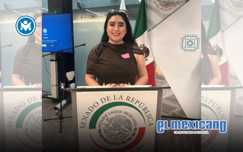 Estudiante del Tecnol&oacute;gico de Tijuana en el Senado de la Rep&uacute;blica