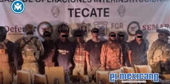 Enfrentamiento en Rancho El Cuchum&aacute; deja siete detenidos y arsenal asegurado