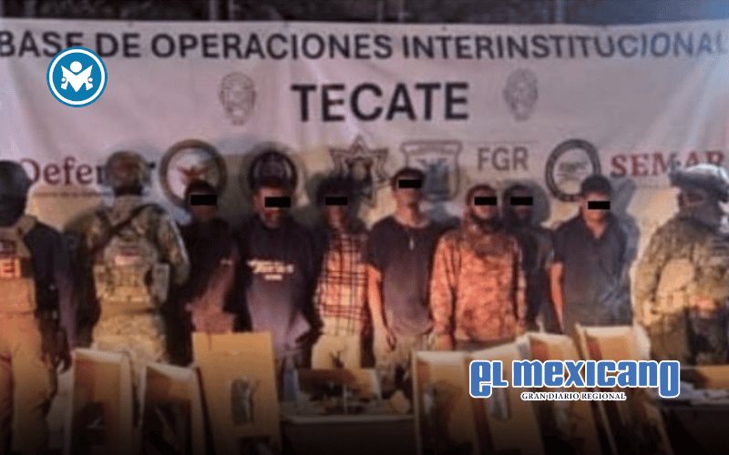 Enfrentamiento en Rancho El Cuchumá deja siete detenidos y arsenal asegurado