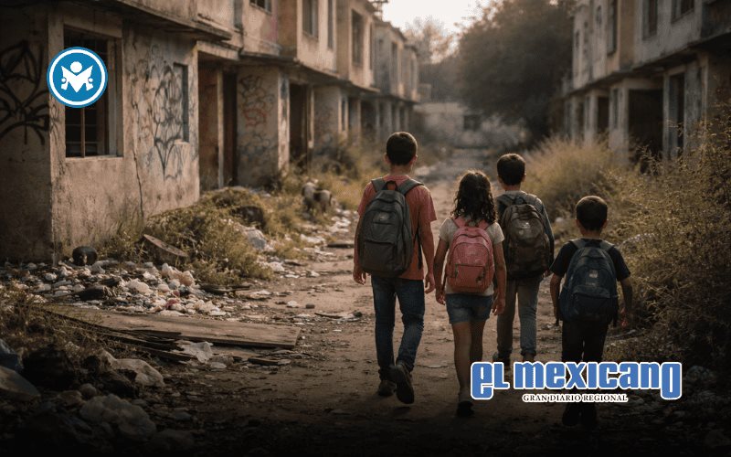 El abandono de vivienda en México pone en riesgo a millones de niños El abandono de vivienda en México pone en riesgo a millones de niños