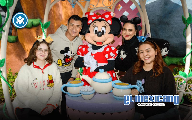 Jared Borgetti celebra el cumplea&ntilde;os de su esposa en Disneyland Resort
