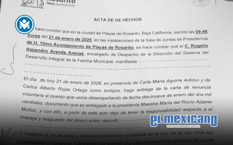 Solicitan auditor&iacute;a al DIF Rosarito ante se&ntilde;alamientos de posibles irregularidades