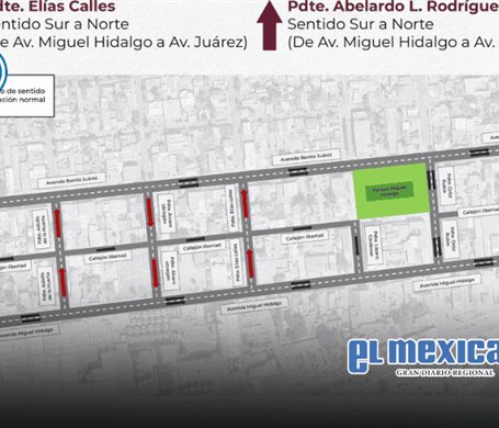 Reorganizan tr&aacute;nsito del centro con nuevo sistema de pares viales