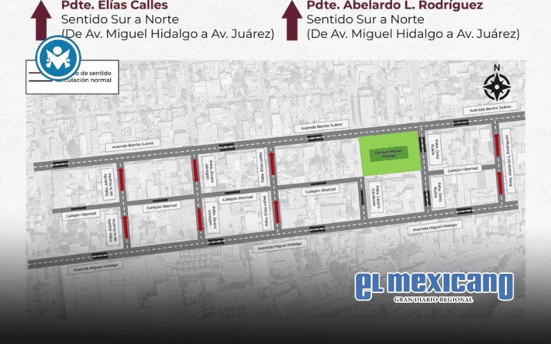 Reorganizan tr&aacute;nsito del centro con nuevo sistema de pares viales