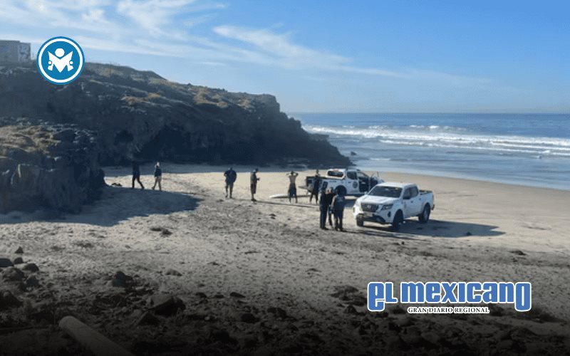 Hallan cuerpo en el mar de Rosarito; podr&iacute;a ser joven de 18 a&ntilde;os desaparecido