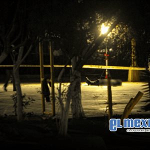 Hombre es asesinado a balazos en canchas deportivas de la colonia El Florido