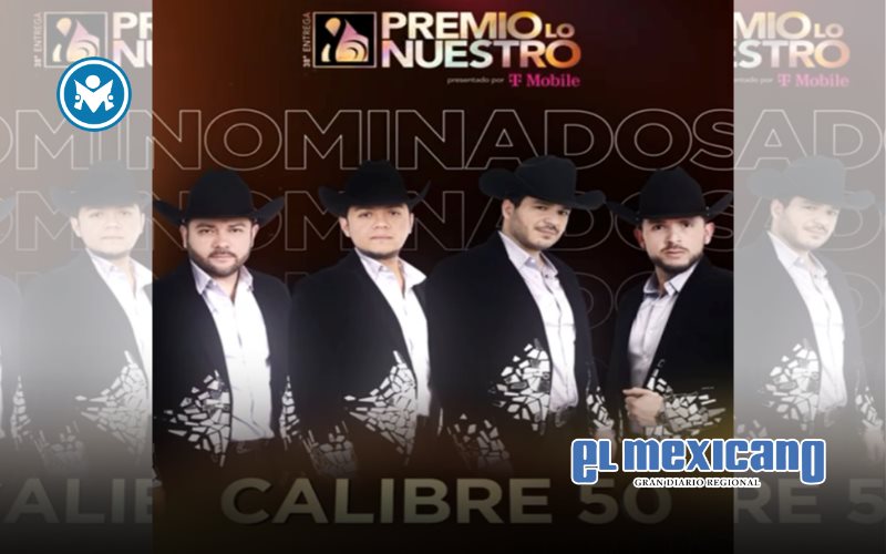 Calibre 50 inicia el 2026 recibiendo nominaciones a Premio lo Nuestro y a los iHeartradio Awards 2026