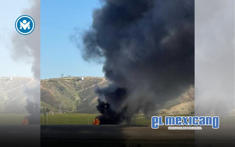 Incendio en ducto de Pemex provoca evacuaciones en Rosarito