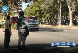 Coordinaci&oacute;n interinstitucional controla incendio en ducto de PEMEX