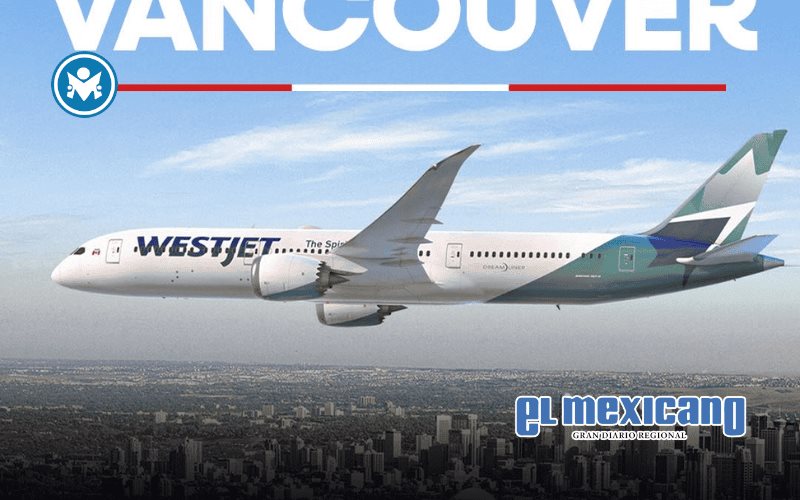 Marina del Pilar anuncia nueva ruta a&eacute;rea Tijuana-Vancouver