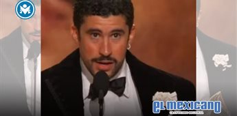 Bad Bunny ha evitado el contacto f&iacute;sico en los Grammy
