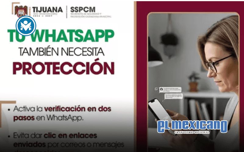 SSPCM Tijuana alerta por incremento de robos de cuentas de WhatsApp