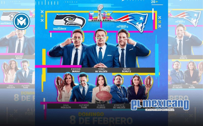 TelevisaUnivision es la casa de la NFL en M&eacute;xico y la mejor opci&oacute;n para vivir el Super Bowl LX