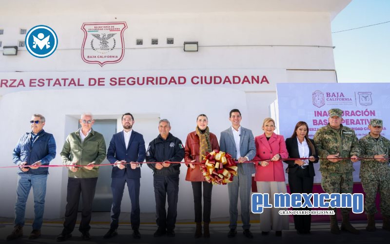 Fortalece Gobierno de BC la seguridad en La Rumorosa con base de la FESC