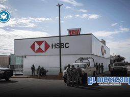 Asaltan sucursal de HSBC en el bulevar Casa Blanca