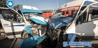 Choque m&uacute;ltiple en Otay Universidad deja ocho lesionados