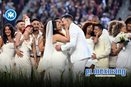 Boda real durante el medio tiempo de Bad Bunny en el Super Bowl 2026