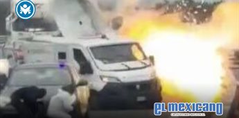 Asalto a cami&oacute;n blindado paraliza autopista en el sur de Italia