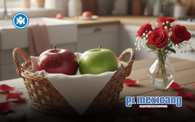 Manzanas: el lenguaje del amor que cuida el corazo&acute;n este San Valenti&acute;n