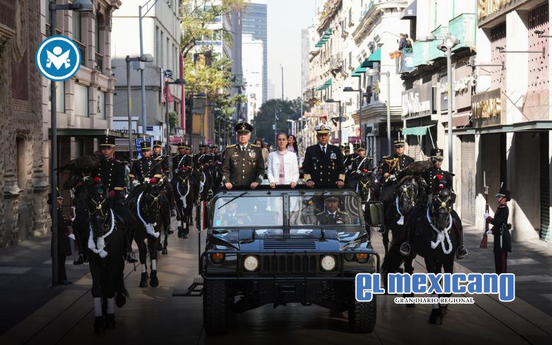 Sheinbaum conmemora el 113 aniversario de la Marcha de la Lealtad