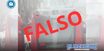 Falso que unidades de trolley colisionaran en San Diego